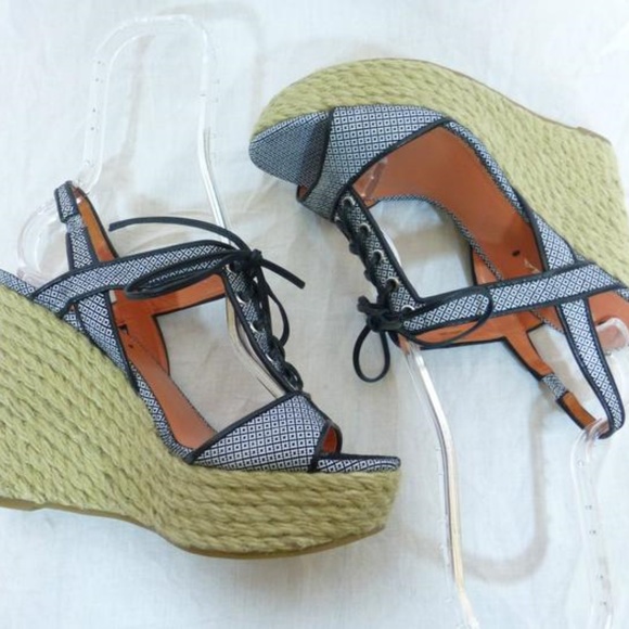 via spiga wedge sneaker